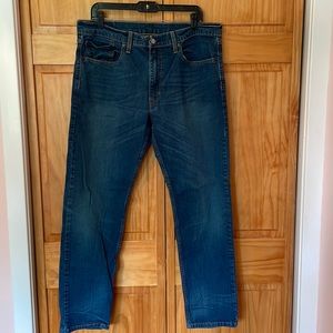 Levi’s brand Men’s Dark Wash 502 Style Jeans size 36W 32L